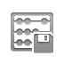 Abacus, Diskette Gray icon