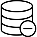 file storage, Database, computing, Cloud computing, interface, Multimedia, Cloud storage, Data Storage, Server Black icon