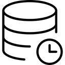 Database, Multimedia, Cloud computing, file storage, interface, computing, Cloud storage, Data Storage, Server Black icon