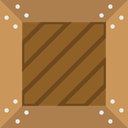transport, wooden, wood, crate, Delivery Icon