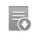 stamped, Down, document Icon