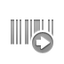 Barcode, right DarkGray icon