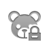 bear, teddy, Lock Icon