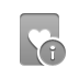 Info, Hearts, Game, card DarkGray icon