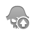 Up, piracy up, Piracy DarkGray icon