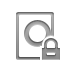 Lock, preview Gray icon