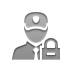 Watchman, Lock Gray icon