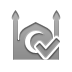 checkmark, Mosque Gray icon