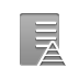 Server, pyramid DarkGray icon
