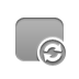 refresh, Rectangle, rounded DarkGray icon