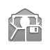 Diskette, paypal Gray icon