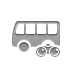 Binoculars, Bus Gray icon