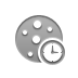 Clock, cookie DarkGray icon