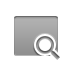 zoom, Rectangle DarkGray icon