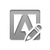 pencil, adobe Gray icon