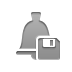 Diskette, bell Icon