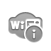 Wifi, Info DarkGray icon