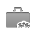 Binoculars, Briefcase DarkGray icon