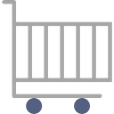 store, shopping, trolley, Shop, market, Cart Black icon