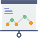 Business, finances, graphic, Presentation, chart, statistics WhiteSmoke icon