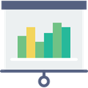 Bars, chart, Presentation, graphic, finances, statistics, Business WhiteSmoke icon