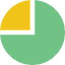 graphical, marketing, finances, statistics, Stats, Pie chart, Business DarkSeaGreen icon