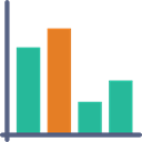 statistics, Bars, Business, graphic, finances, Stats, graph Black icon