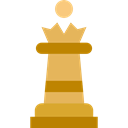 chess, Queen, piece, sport Black icon