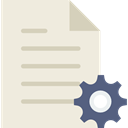 document, settings, Archive, interface, File Beige icon