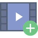 video player, interface, movie, Multimedia Option, Play button, Multimedia MediumPurple icon