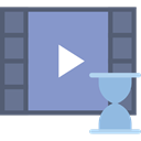 Multimedia Option, Multimedia, interface, Play button, movie, video player MediumPurple icon