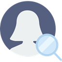 user, social media, profile, social network, Avatar, interface DimGray icon