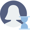 user, profile, Avatar, interface, social media, social network DimGray icon