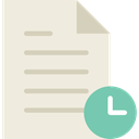 Archive, File, Wait, interface, document Beige icon