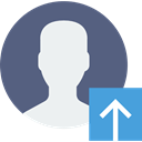 profile, Avatar, social network, user, interface, social media DimGray icon