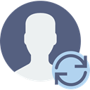 profile, social network, interface, Avatar, user, social media DimGray icon