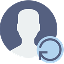 profile, Avatar, user, social network, interface, social media DimGray icon