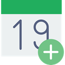 Calendar, interface, Organization, time, Administration WhiteSmoke icon
