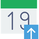 Organization, time, Administration, Calendar, interface WhiteSmoke icon