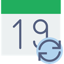 interface, time, Organization, Calendar, Administration WhiteSmoke icon