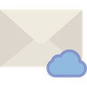 Note, Message, interface, envelope, mail, Cloud LightGray icon