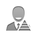 pyramid, Salesman Icon