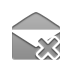 cross, envelope, open Icon