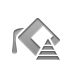 pyramid, fill Icon