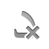 cross, sign, Currency, dinar Gray icon
