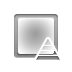 Gradient, radial, pyramid Gray icon