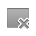 cross, Rectangle DarkGray icon