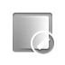 Gradient, cancel, linear DarkGray icon