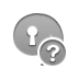 help, Encrypt DarkGray icon