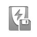 ups, Diskette Gray icon